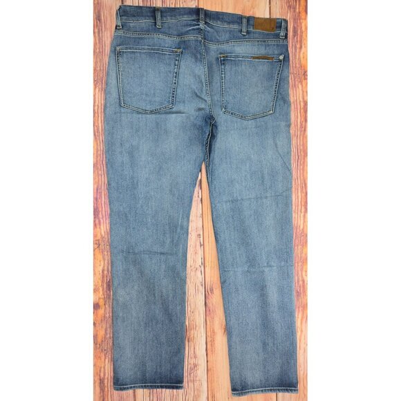 7 For All Mankind Mens Straight Leg Jeans 38 Clean Pkt Coachella - Picture 2 of 9